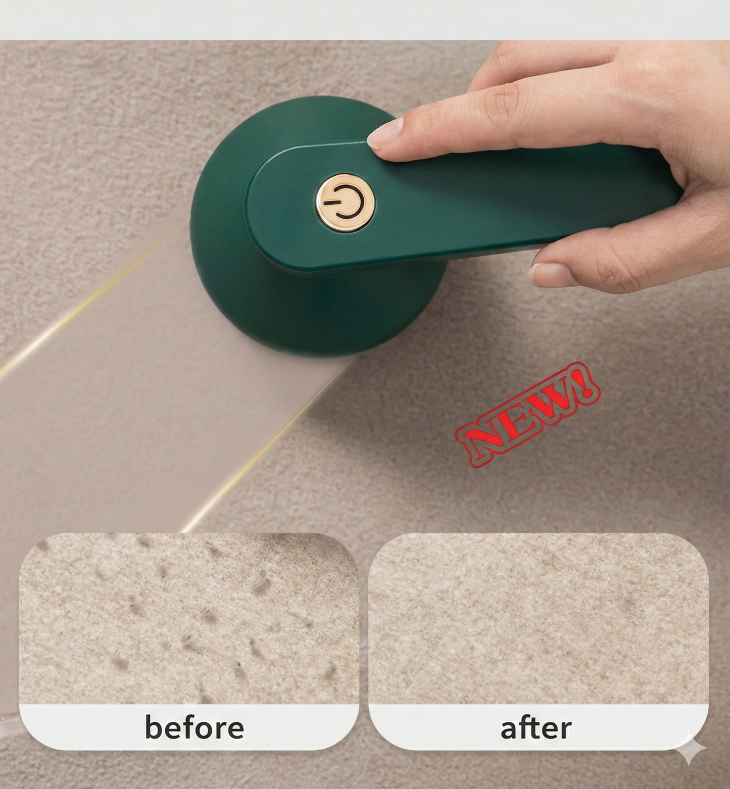 Electric Fabric Shaver & Lint Remover - Revive Your Clothes