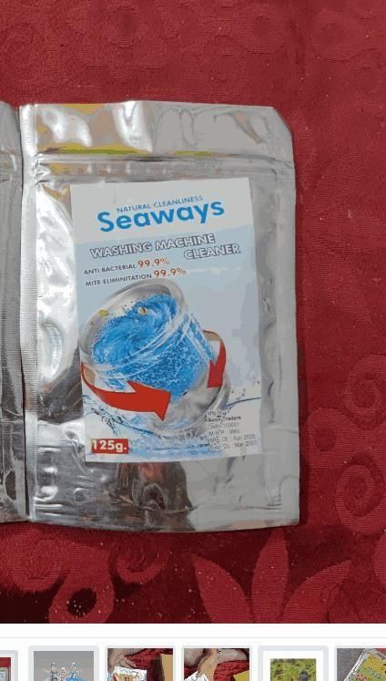 Seaways Washing Machine Cleaner 125g (Pack of 4)