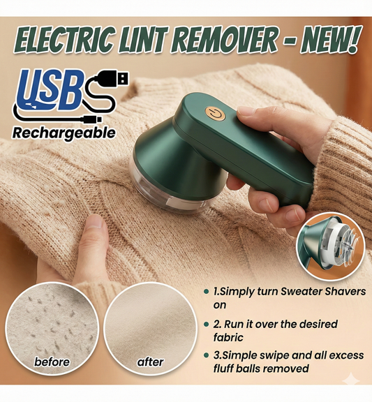 Electric Fabric Shaver & Lint Remover - Revive Your Clothes